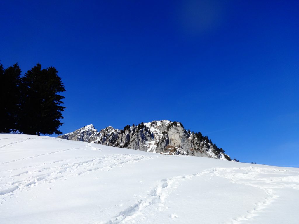 Jaun Pass winter hike