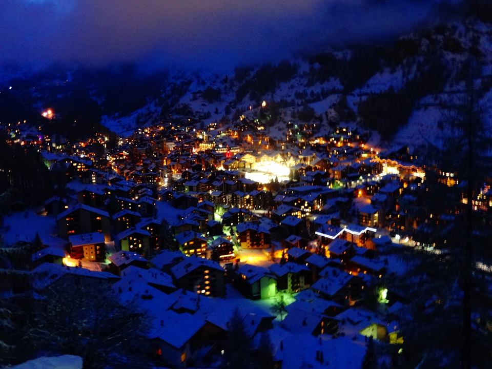 zermatt by night